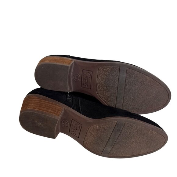 Circus by Sam Edelman Black Suede Ankle Booties Women’s 6.5 - Picture 11 of 13